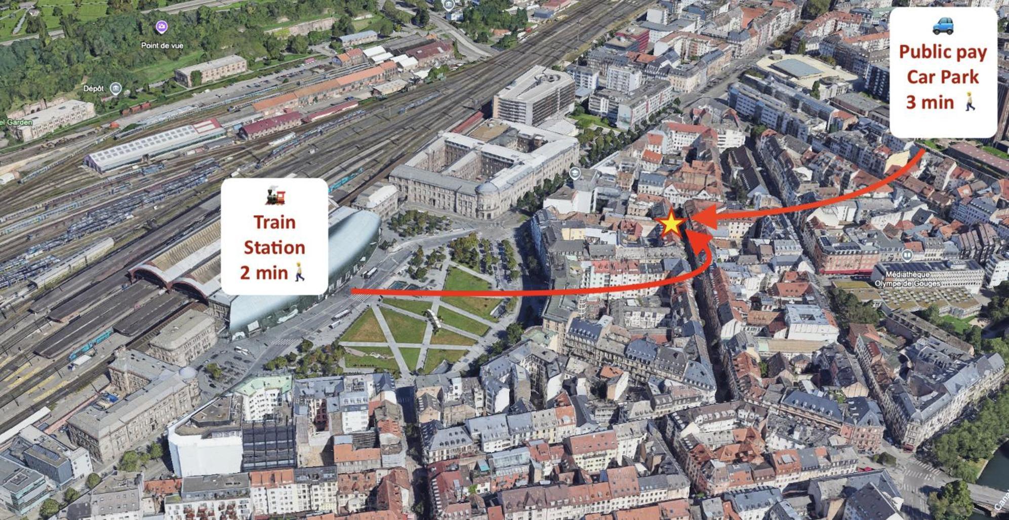 Appartement 2P Strasbourg Centre Экстерьер фото